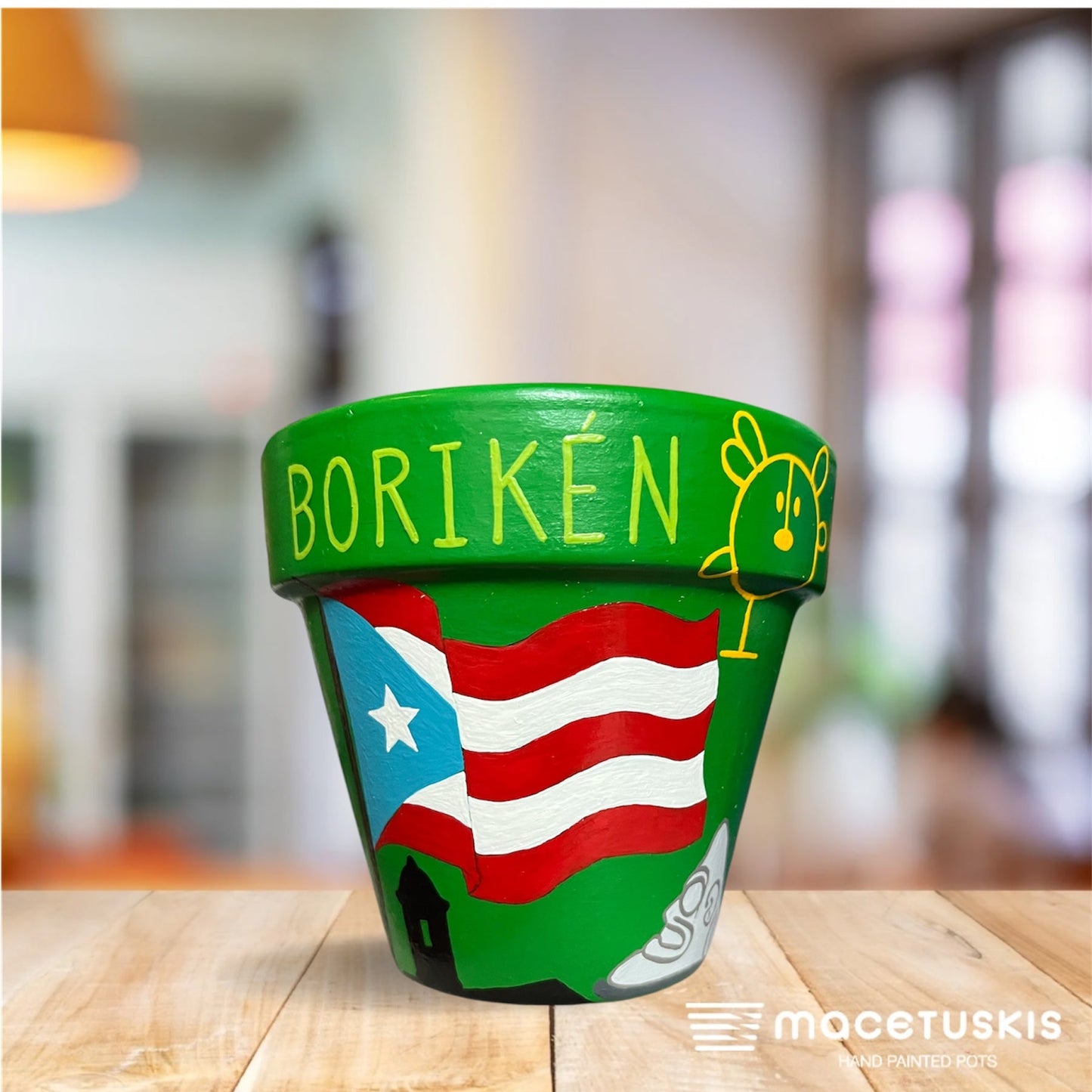 Bandera verde BORIKEN I