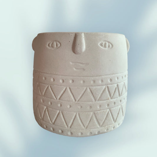 Child Face Pot